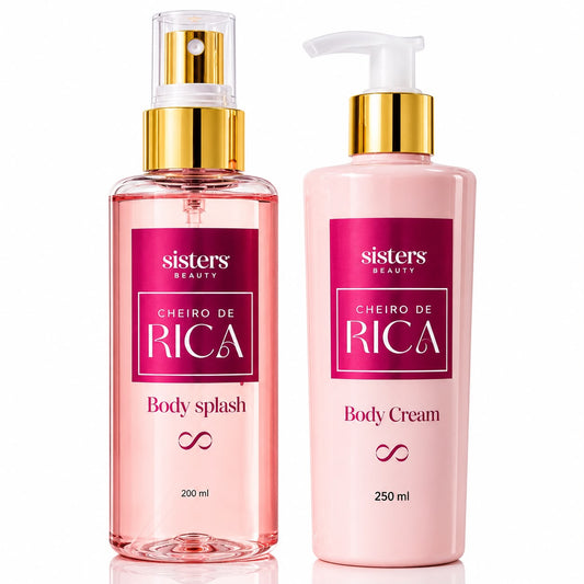 KIT CHEIRO DE RICA BODY SPLASH + BODY CREAM